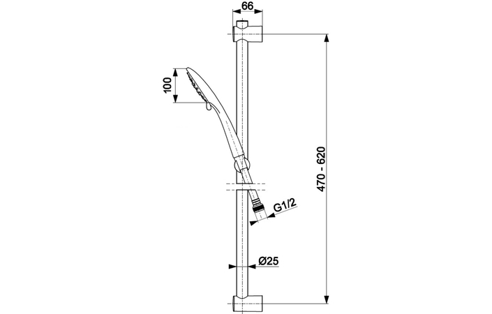 Душовий набір Moza Brushed Gold 841-365-31 KFA ARMATURA - Зображення 164731594-2bb9d.jpg