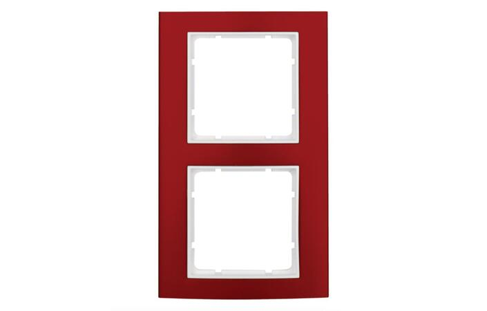 Рамка 2-місна Berker B3 Червоний-Полярно-Білий 10123022 Hager - Зображення 164732119-a2d5f.jpg