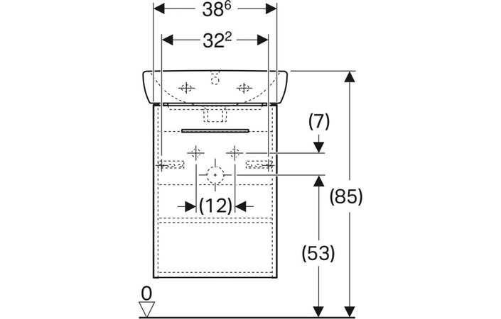 Шкафчик с умывальником 45 Selnova Square 502.746.00.1 Geberit - Зображення 164732131-14ebd.jpg