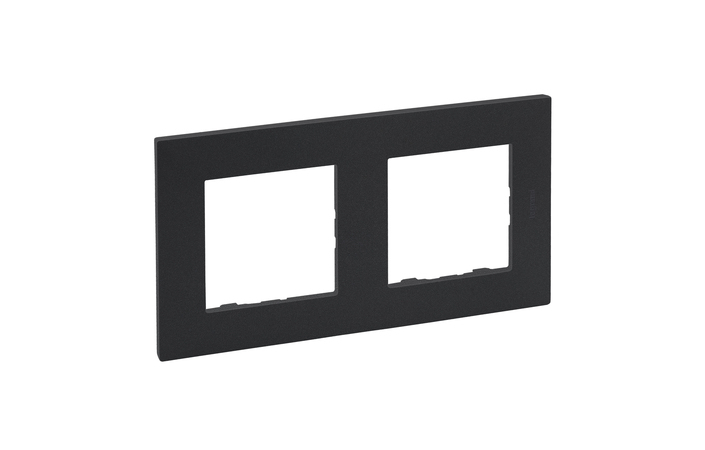 Рамка 2-місна Niloe Step Антрацит 863792 Legrand - Зображення 164732265-e4718.jpg
