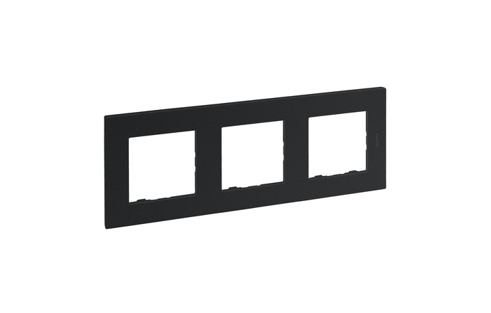 Рамка 3-местная Niloe Step Антрацит 863793 Legrand - Зображення 164732266-183e2.jpg