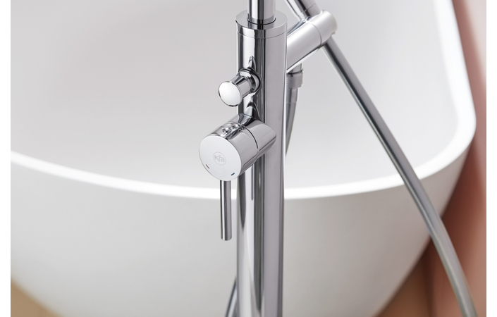 Смеситель напольный для ванны MOZA Chrom 5035-510-00 KFA ARMATURA - Зображення 164732351-80fe5.jpg
