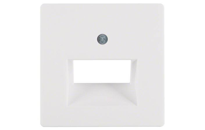 Накладка для 2-кратной розетки UAE Berker Qх Полярно-белый 14096089 Hager - Зображення 164732483-6d7f4.png