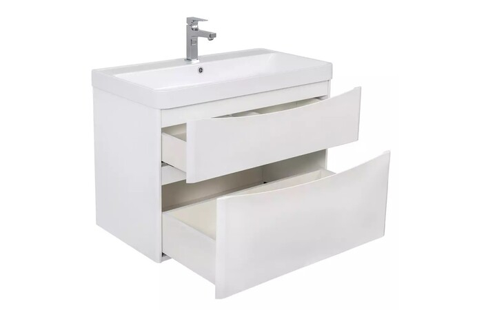 Шафка з умивальником Amerina 75 White Gloss Аква Родос - Зображення 164732695-af804.jpg