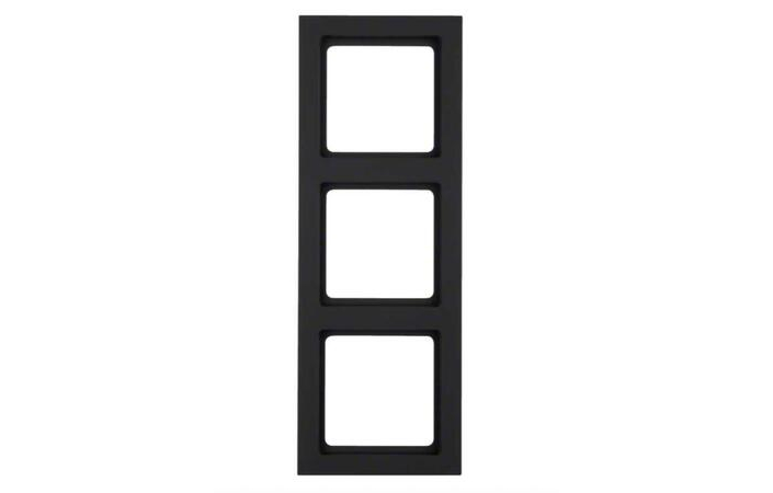 Рамка 3-місна Berker Q3 Антрацит 10136096 Hager - Зображення 164734620-c51ce.jpg