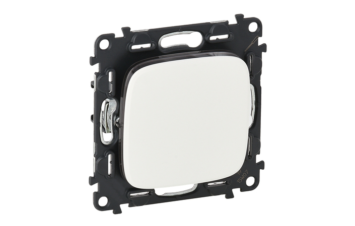 Перемикач 1-клавішний 10АХ автоматичні клеми Valena Allure Білий 752706 Legrand - Зображення 164734737-2c9e2.jpg