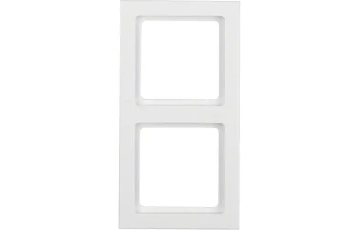 Рамка 2-х местна полярное белизна Berker 10126099 Hager - Зображення 164734840-891d1.jpg