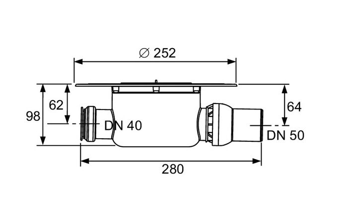 Сифон для душового трапу TECEdrainpoint S DN 50 3601500 TECE - Зображення 164735614-b449e.jpg