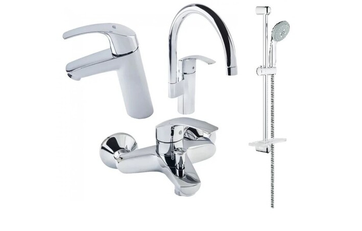 Набор смесителей 4 в 1 Eurosmart 123248MK Grohe - Зображення 164739127-c71d3.jpg