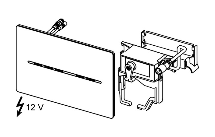 Кнопка зливу сенсорна TECEsolid 9240454 нержавіюча сталь TECE - Зображення 164740083-c48d2.jpg
