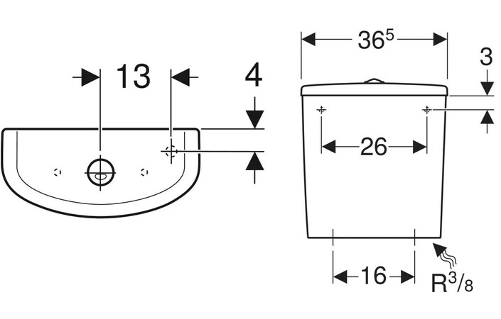 Бачок для унітаза Selnova 500.268.01.1 Geberit - Зображення 164740113-75989.jpg