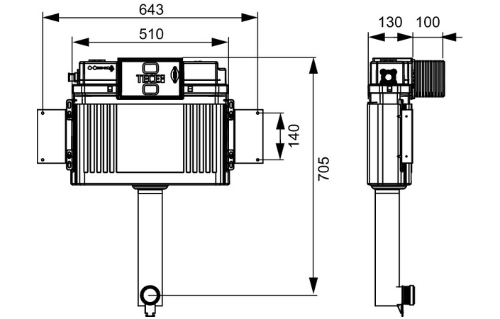 Бачок для унітаза Uni TECEbox 9041308 Tece - Зображення 164742749-1b9d6.jpg