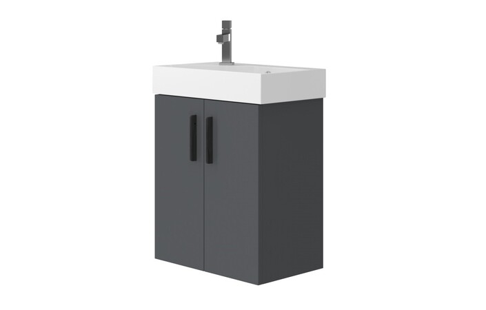 Шафка з умивальником Manhattan Mh-55 сірий Juventa - Зображення 164743118-614b4.jpg