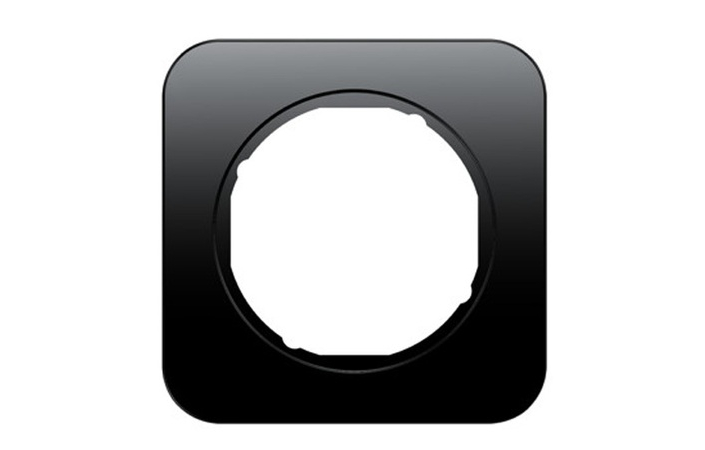 Рамка 1-місна Berker R1 Чорний 10112145 Hager - Зображення 164743768-a6c5f.jpg