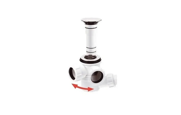 Сифон для ванни click-clack HC2600CL хром McAlpine - Зображення 164744070-9f7fd.jpg
