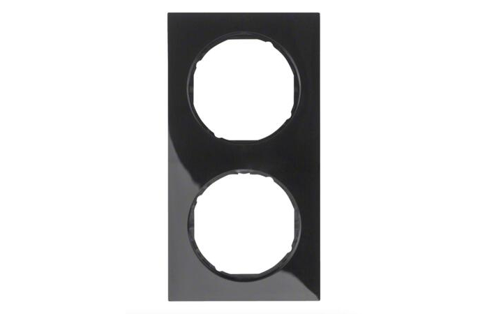 Рамка 2-місна Berker R3 Чорний 10122245 Hager - Зображення 164746628-c7910.jpg