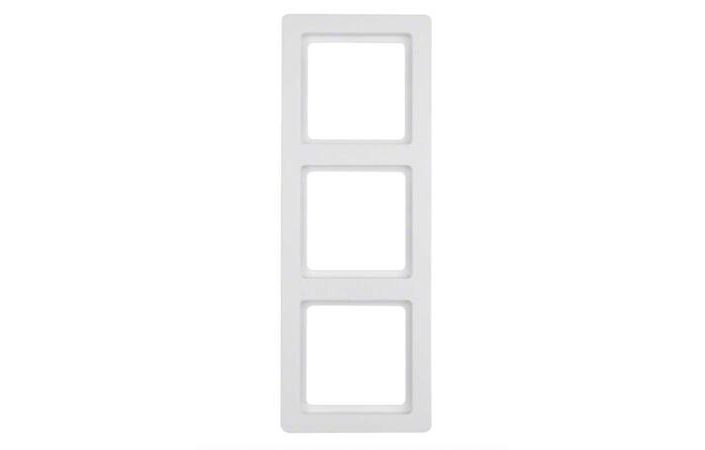 Рамка 3-місна Berker Q1 Полярна Білизна 10136089 Hager - Зображення 164746677-713aa.jpg