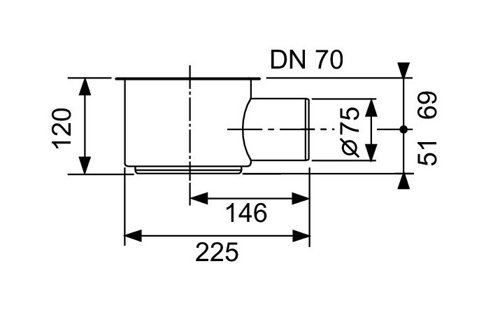 Сифон для душового каналу TECEdrainline DN 70 TECE - Зображення 164747514-5a546.jpg