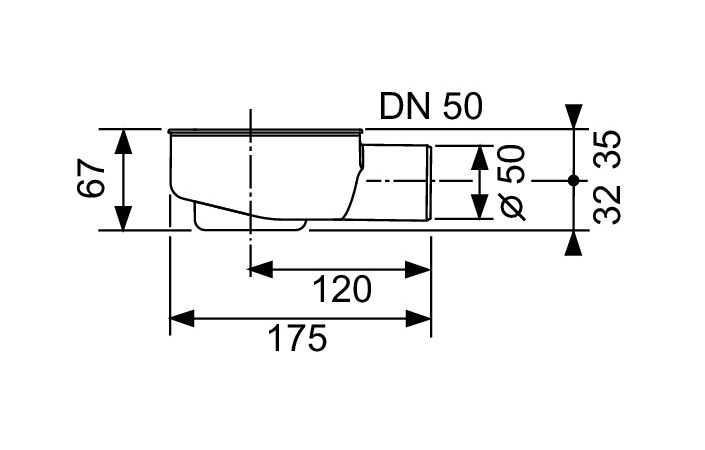 Сифон для душового каналу TECEdrainline DN 50 Tece - Зображення 164747524-ef467.jpg