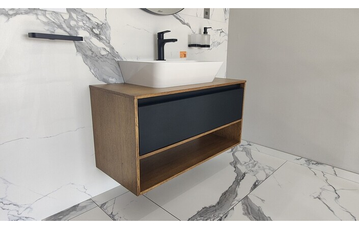 Шафка під умивальник Milan 1000 чорний Fancy Marble - Зображення 164747789-88025.jpg