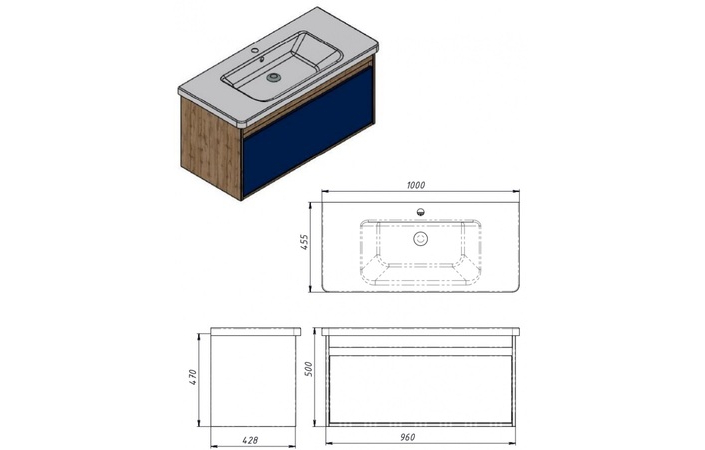 Шафка з умивальником Malta Mlt-100 дуб вотан Juventa - Зображення 164748518-278ce.jpg