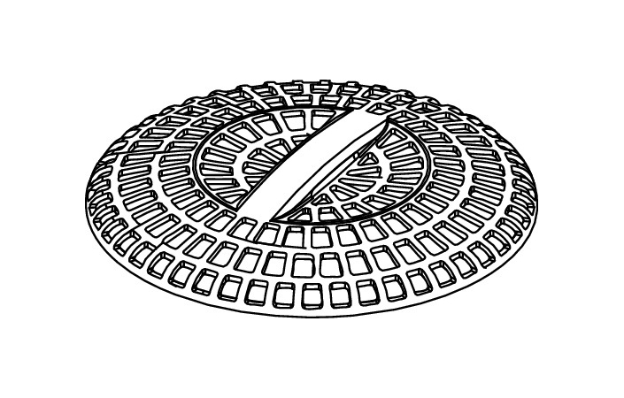 Решітка для трапа Drainpoint S 3690005 TECE - Зображення 164748611-adba2.jpg