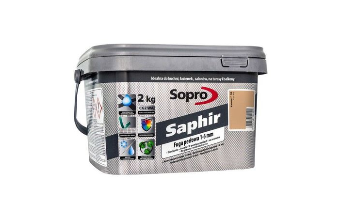 Затирка для швов Sopro Saphir 9520 карамель №38 (2 кг) - Зображення 165927-52291.jpg