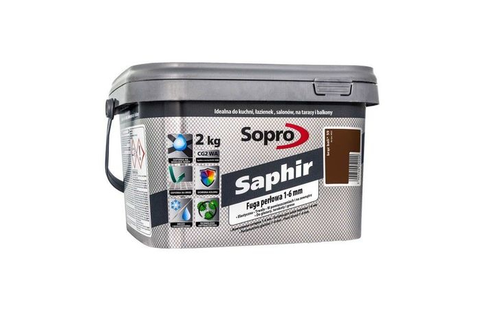 Затирка для швів Sopro Saphir 9522 коричневий балі №59 (2 кг) - Зображення 166132-44b9c.jpg