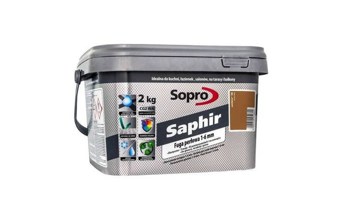 Затирка для швів Sopro Saphir 9528 умбра №58 (2 кг) - Зображення 166189-e5fbd.jpg