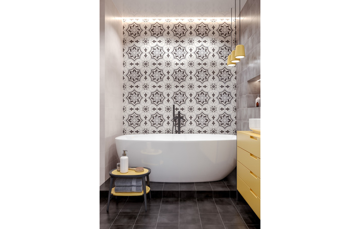 Плитка керамогранитная Marrakesh серый 186x186x8 Golden Tile - Зображення 166487-0b225.jpg