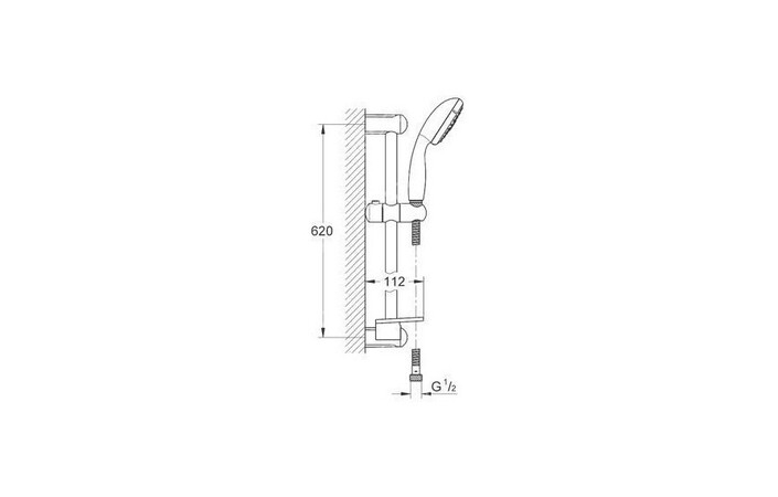 Душевой набор Tempesta 100 27927000 Grohe - Зображення 166763186-94312.jpg