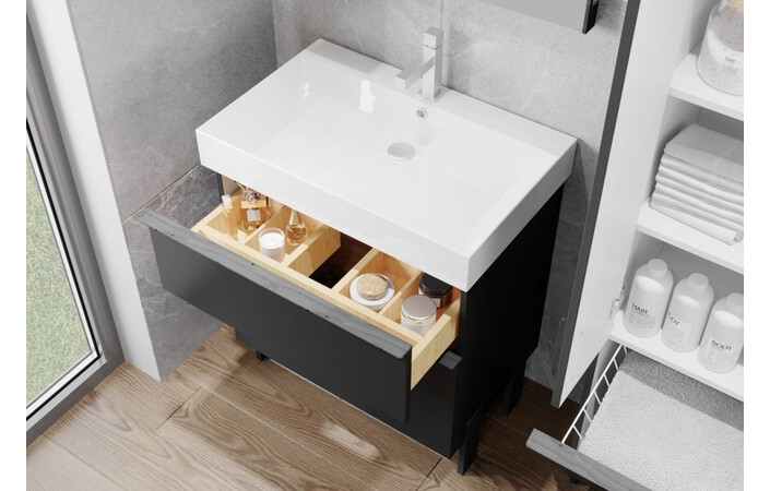 Шкафчик с умывальником Manhattan Mh-70 белый Juventa - Зображення 166934088-02e5c.jpg