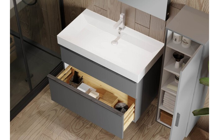 Шафка з умивальником Manhattan Mh-85 сірий Juventa - Зображення 166934089-6d304.jpg