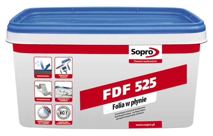 Гідроізоляційний розчин Sopro FDF 525 (3 кг) - Зображення 167010-22d2c.jpg