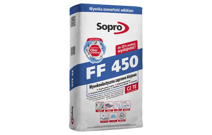 Клей для плитки Sopro FF 450 (25 кг) - Зображення 1