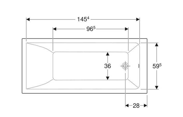 Ванна прямокутна з ніжками Selnova Square 160x70 554.382.01.1 Geberit - Зображення 167649112-13c18.jpg
