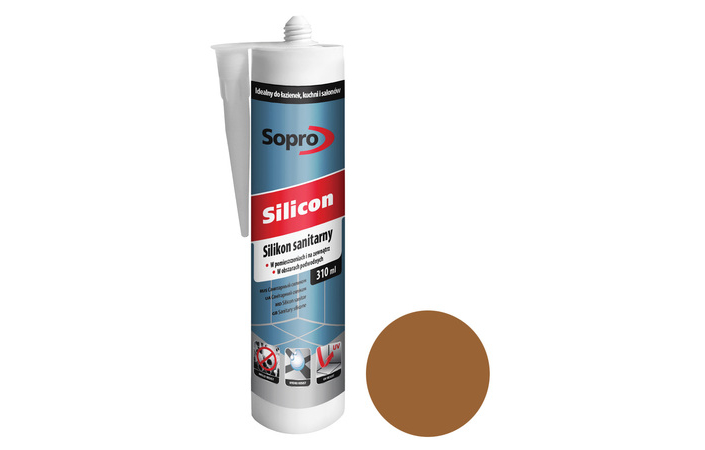 Силікон Sopro Silicon 065 коричневий №52 (310 мл) - Зображення 167660-3b7f4.jpg