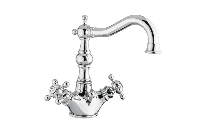 Змішувач для умивальника Arcadia хром ARCCR8334 WH BUGNATESE - Зображення 167797447-d139a.jpg