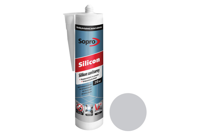 Силікон Sopro Silicon 037 світло-сірий №16 (310 мл) - Зображення 168833-1cdf9.jpg