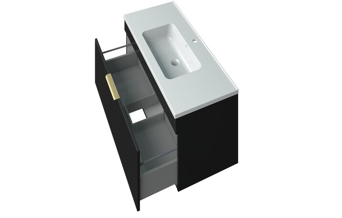 Шафка з умивальником Родео 100 Адель чорний Mirater - Зображення 168932518-f787c.jpg