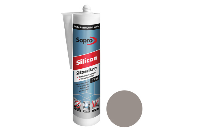Силикон Sopro Silicon 035 каменно-серый №22 (310 мл) - Зображення 169574-4d96b.jpg