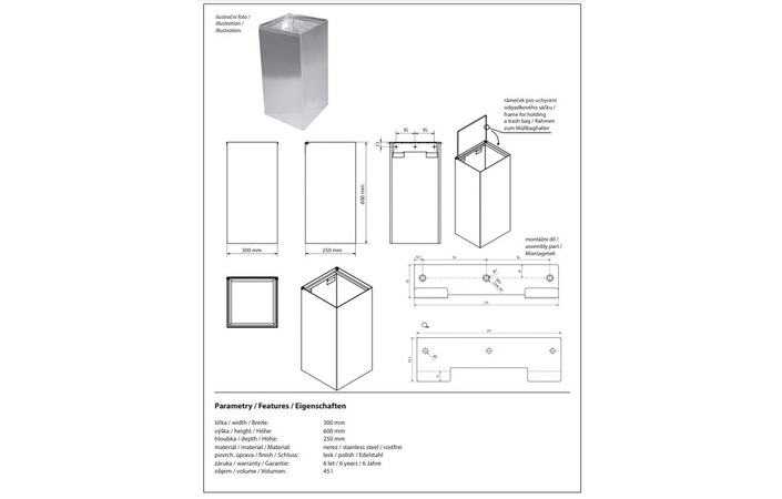 Відро для сміття 45 л Hotel 101915121 Bemeta - Зображення 170004796-5a4cf.jpg
