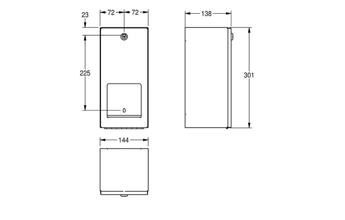 Тримач для туалетного паперу Rodan RODX672 Franke - Зображення 170074099-9ff5b.jpg