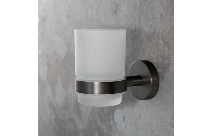 Стакан з тримачем Graphit 156110012 Bemeta - Зображення 170423868-ea292.jpg