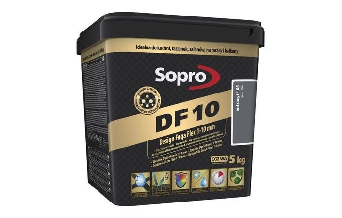Затирка для швів Sopro DF 10 1060 антрацит №66 (5 кг) - Зображення 170920-db633.jpg