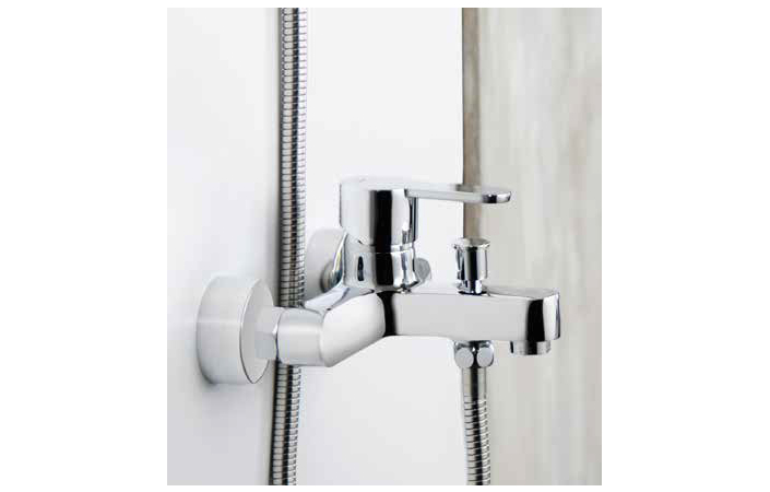 Комплект Ванна прямоугольная с ножками Opal Plus 170x70 Kolo Смеситель для ванны Lento 15490501 Adell - Зображення 17112593-7bac8.jpg