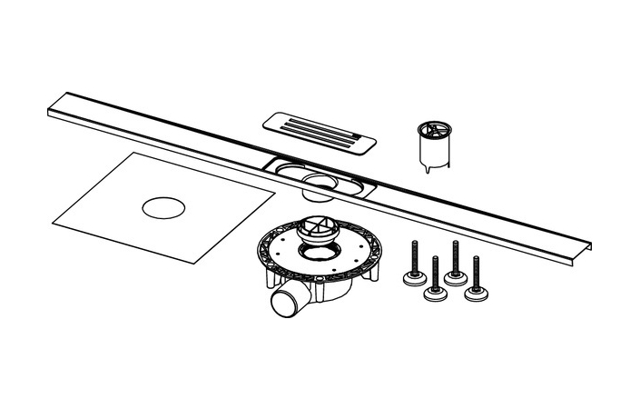 Душевой канал 100 см TECElineo 15301100 TECE - Зображення 171327056-254e2.jpg