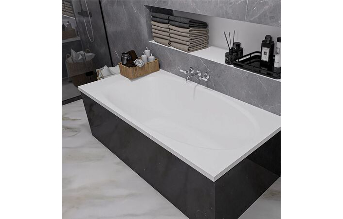 Ванна CARONI 170x80 White StudioStone - Зображення 171989608-fbb81.jpg