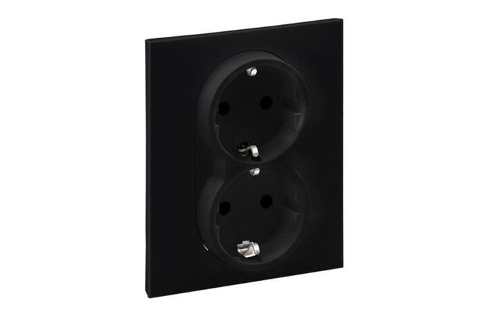 Розетка силовая 2х2К+С 16А 250В автоматические клеммы со шторками Suno 721426 Legrand - Зображення 172630134-4f389.jpg