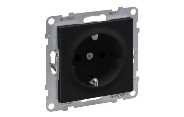 Розетка силовая 2К+С 16А 250В автоматические клеммы со шторками Suno 721420 Legrand - Зображення 172630137-9be2d.jpg